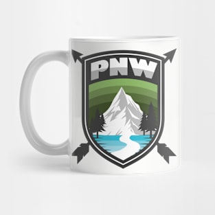 PNW badge - Mt Hood Mug